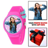 Jelly Strap Photo Watch For Teenagers & Young Girls