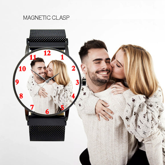 Magnetic Photo Watch, Best Gifts For Him On Birthday / Anniversary