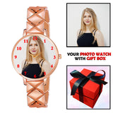 Rose Gold Watch For Stylish Girls