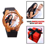 Personalized Gift Wooden Wrist Watch For Men