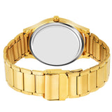 Golden Custom Watch For Men