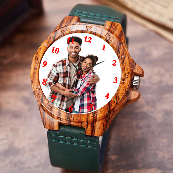 Wooden Customized Watch, Unique Gift Ideas For Him