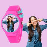 Jelly Strap Photo Watch For Teenagers & Young Girls