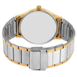 Custom Watch For Him, Dual Toned Metal Watch Gift