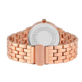 stylish rose gold watch for her