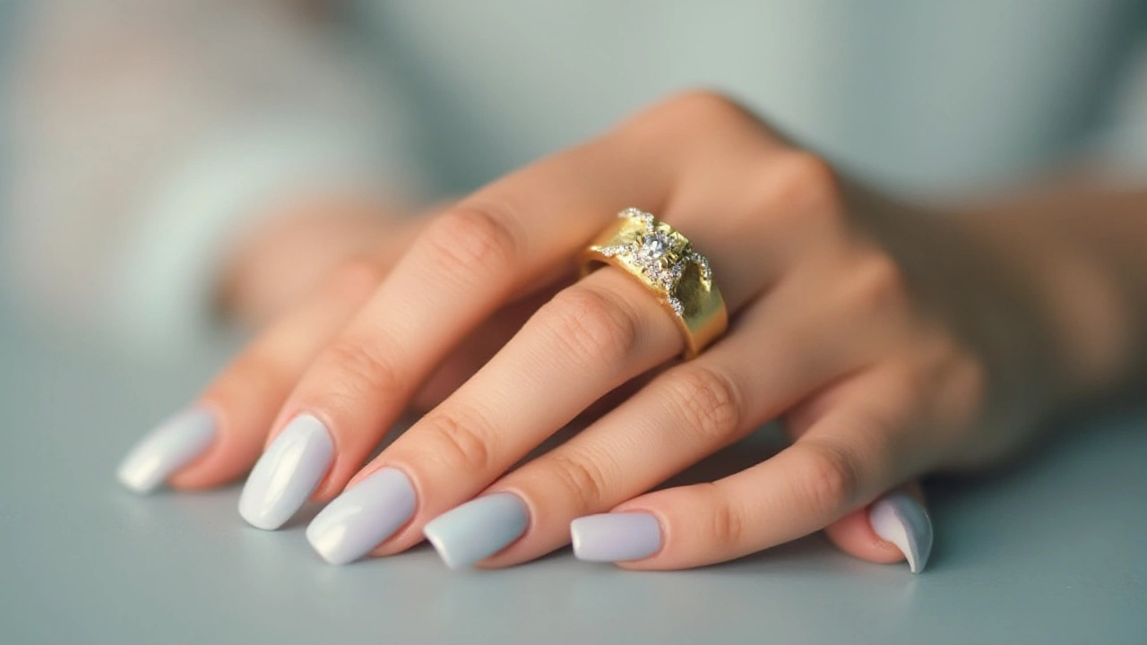 Best Nail Polish Colors to Highlight Your Gold Rings