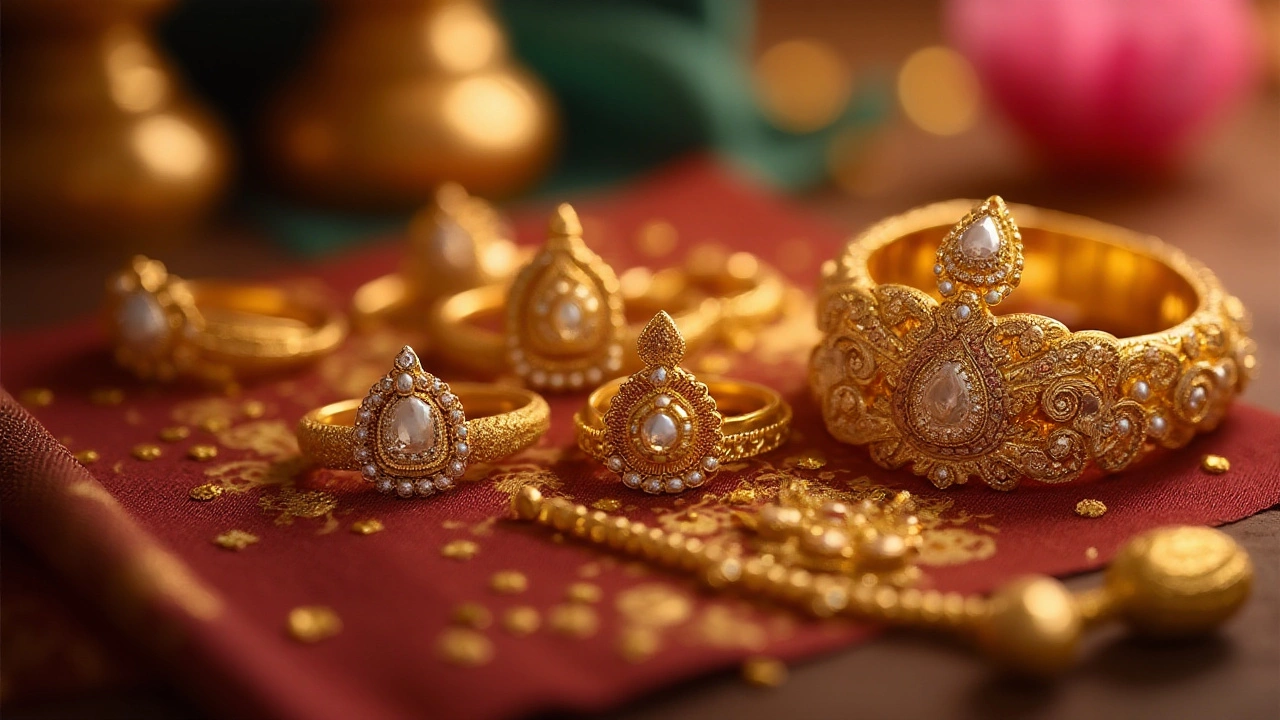 Popular Gold Types in Temple Jewellery