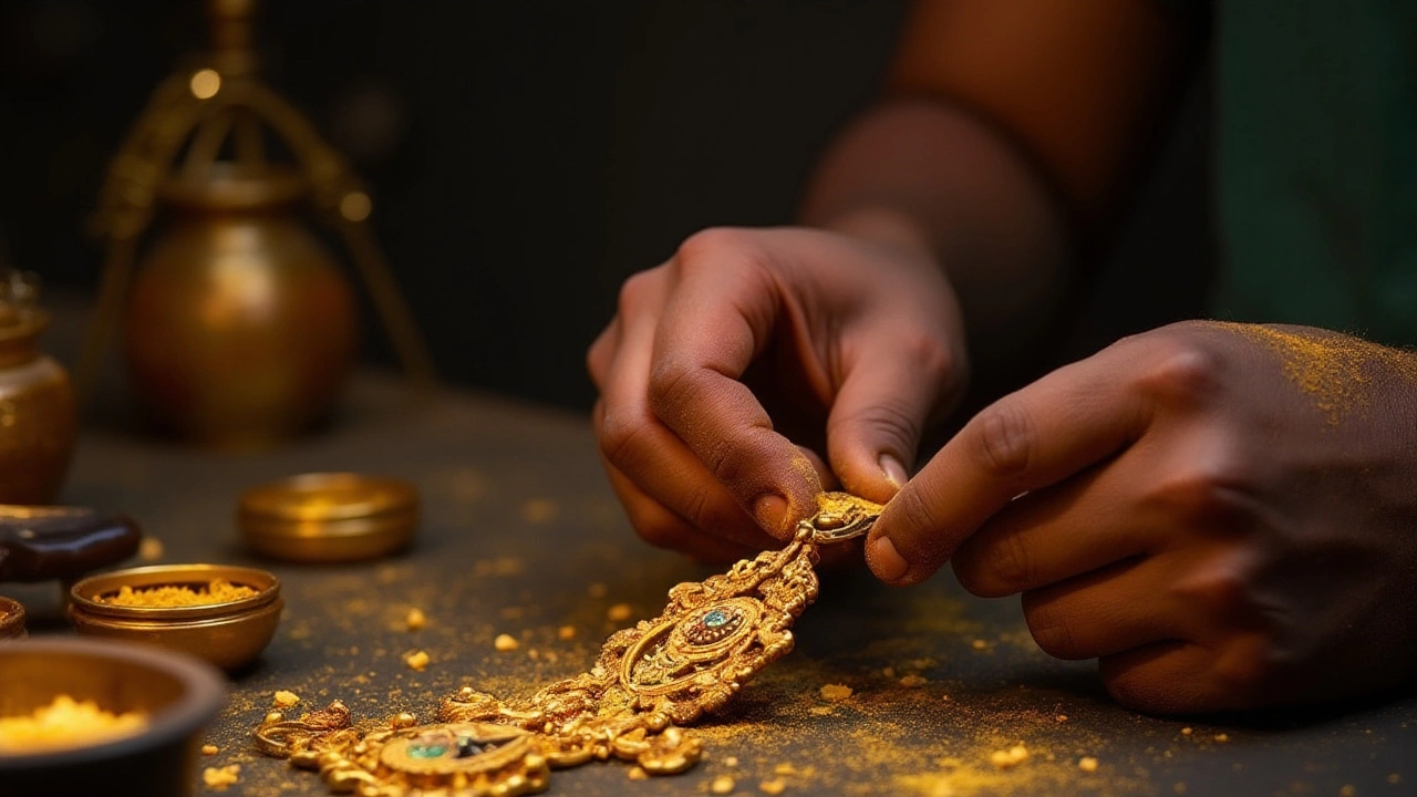 Unveiling the Mystique of Nagas Gold in Indian Temple Jewellery