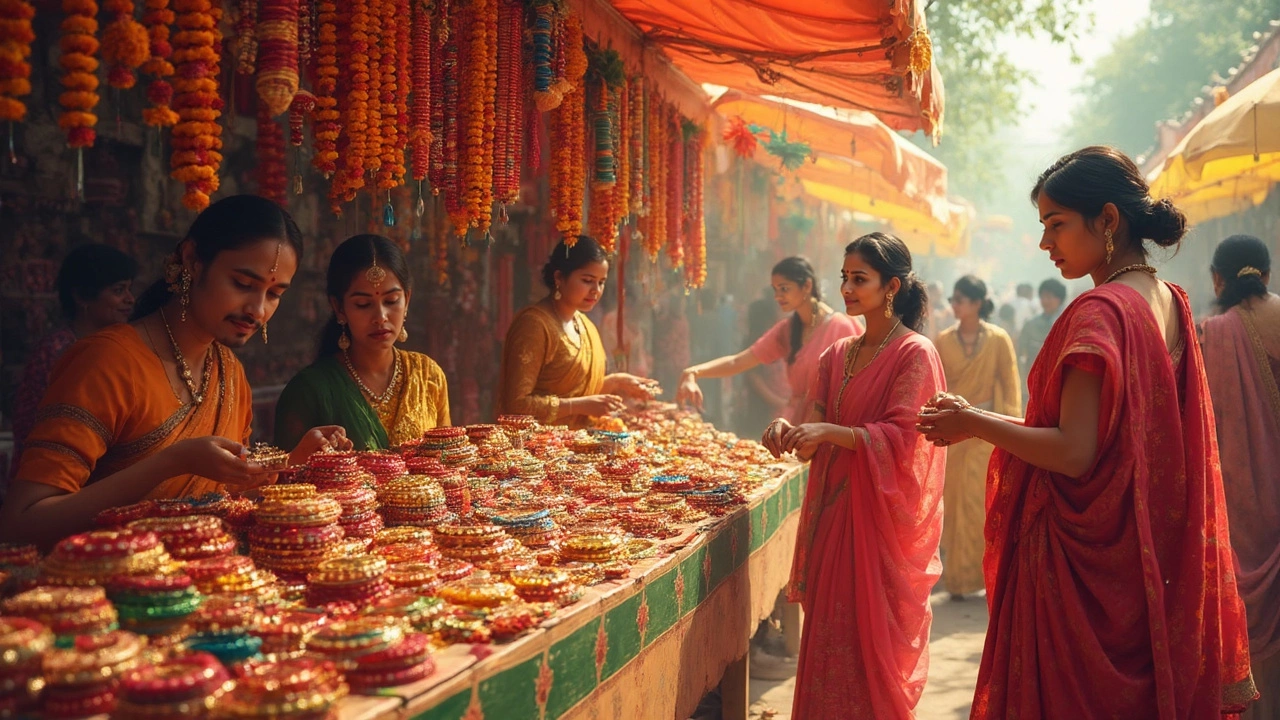 Best Colours for Traditional Indian Bangles