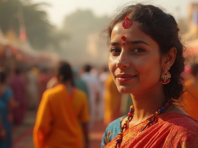 Unveiling the Red Dot: A Look into Indian Tradition and Culture